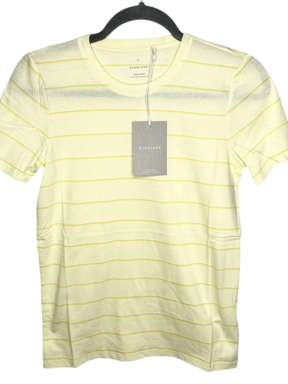 NEW Everlane Yellow cotton top size XS